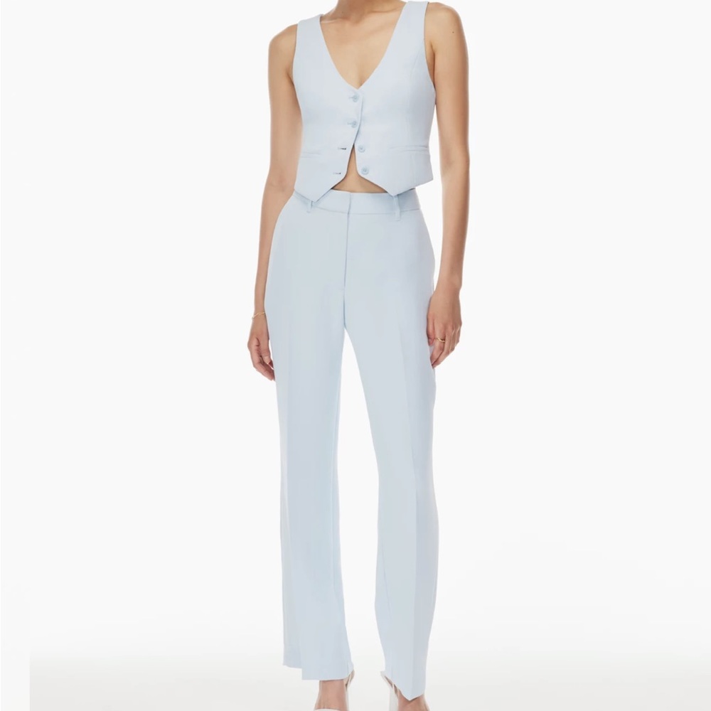 Aritzia Wilfred Desire Vest in Heatwave Blue - Picture 4 of 8